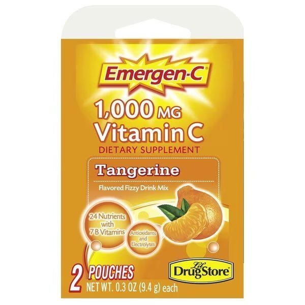 Orange Dietary Supplement 0.3 oz, Emergen-C, Mfr#: 78002